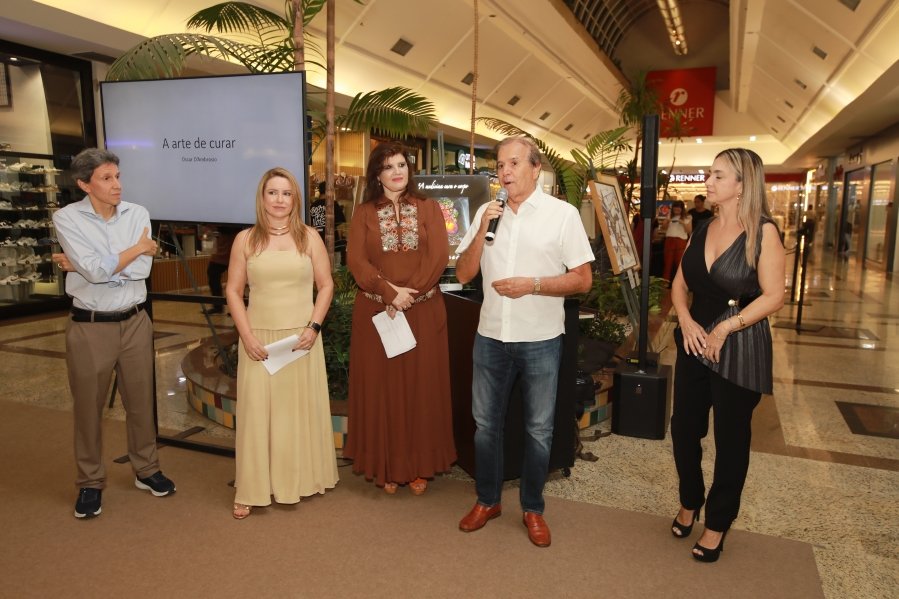 ABERTURA DA EXPOSIÇÃO “ARTE DE CURAR”-MOVIMENTO SERTÃO/RIOPRETO SHOPPING - Eloisa Mattos