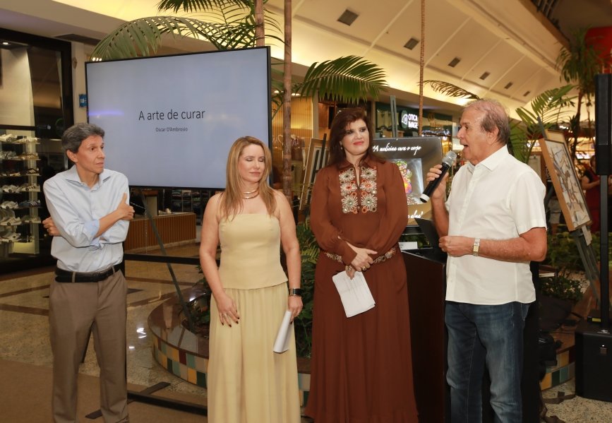 ABERTURA DA EXPOSIÇÃO “ARTE DE CURAR”-MOVIMENTO SERTÃO/RIOPRETO SHOPPING - Eloisa Mattos