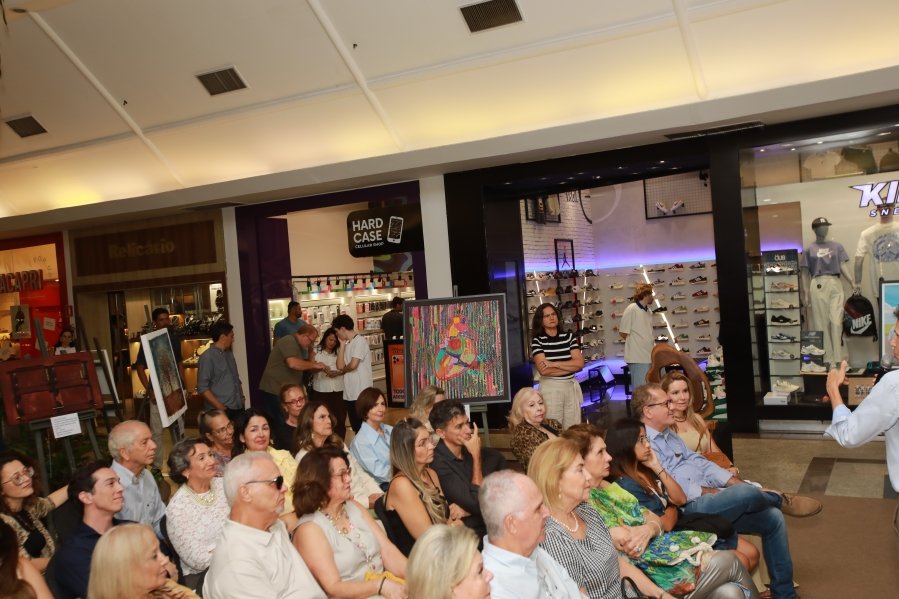 ABERTURA DA EXPOSIÇÃO “ARTE DE CURAR”-MOVIMENTO SERTÃO/RIOPRETO SHOPPING - Eloisa Mattos