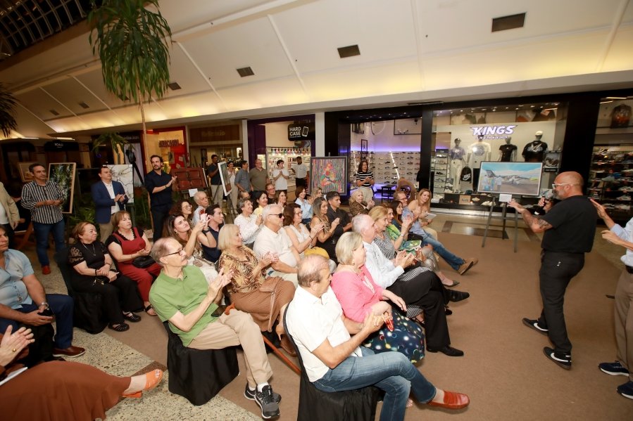 ABERTURA DA EXPOSIÇÃO “ARTE DE CURAR”-MOVIMENTO SERTÃO/RIOPRETO SHOPPING - Eloisa Mattos