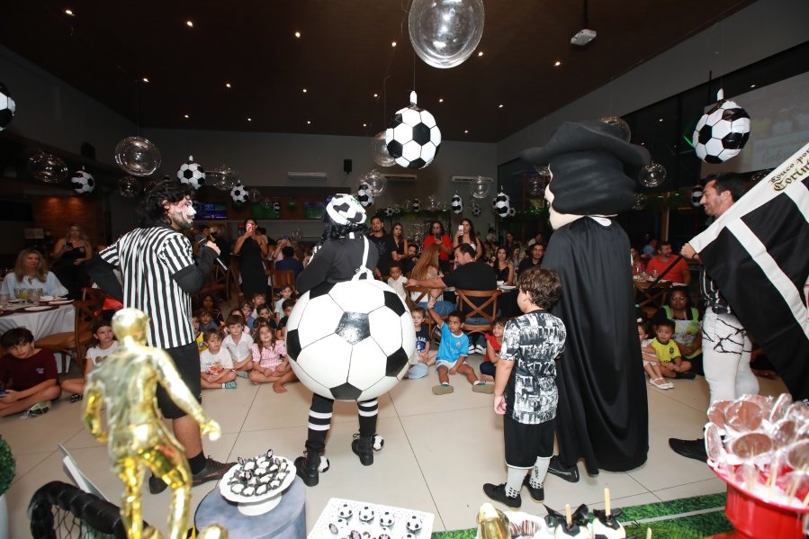 GABRIEL CELEBRA 6 ANOS COM FESTA TEMÁTICA DO SPORT CLUBE CORINTHIANS – BUFFET ALGAZARRA - Eloisa Mattos
