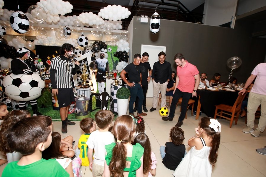 GABRIEL CELEBRA 6 ANOS COM FESTA TEMÁTICA DO SPORT CLUBE CORINTHIANS – BUFFET ALGAZARRA - Eloisa Mattos