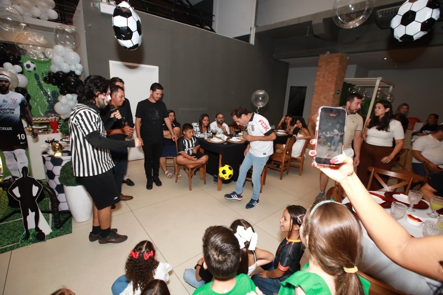 GABRIEL CELEBRA 6 ANOS COM FESTA TEMÁTICA DO SPORT CLUBE CORINTHIANS – BUFFET ALGAZARRA - Eloisa Mattos