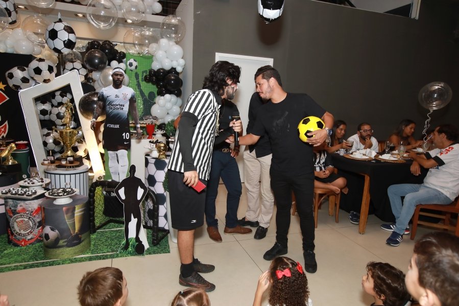 GABRIEL CELEBRA 6 ANOS COM FESTA TEMÁTICA DO SPORT CLUBE CORINTHIANS – BUFFET ALGAZARRA - Eloisa Mattos