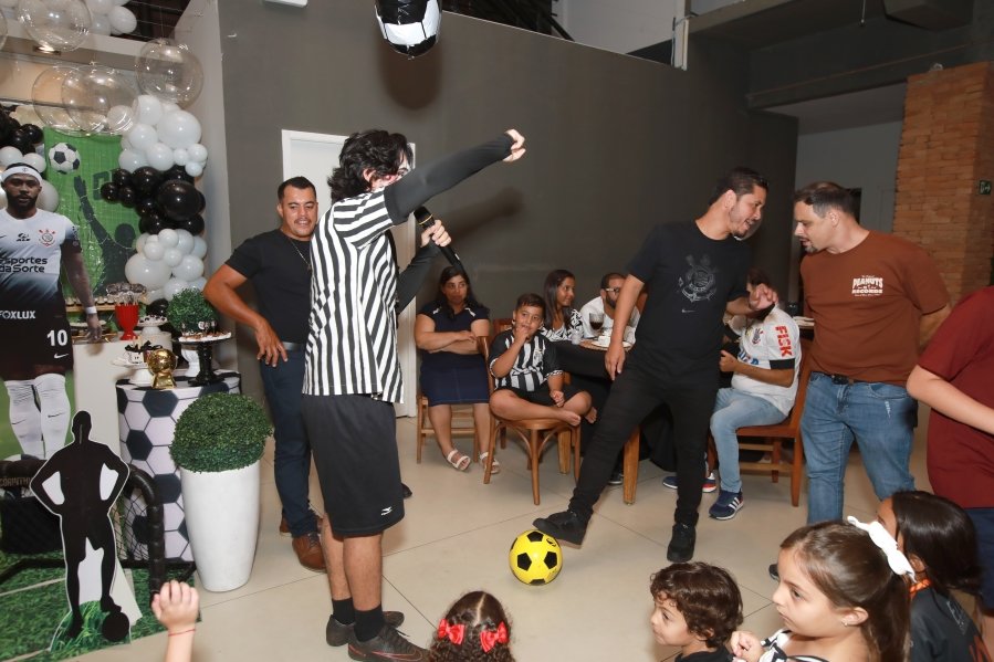 GABRIEL CELEBRA 6 ANOS COM FESTA TEMÁTICA DO SPORT CLUBE CORINTHIANS – BUFFET ALGAZARRA - Eloisa Mattos