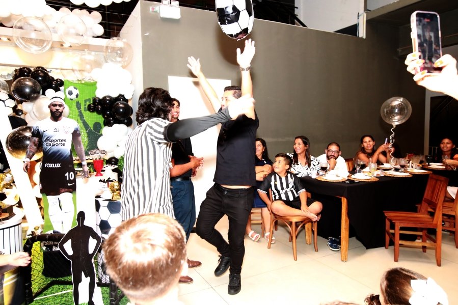 GABRIEL CELEBRA 6 ANOS COM FESTA TEMÁTICA DO SPORT CLUBE CORINTHIANS – BUFFET ALGAZARRA - Eloisa Mattos