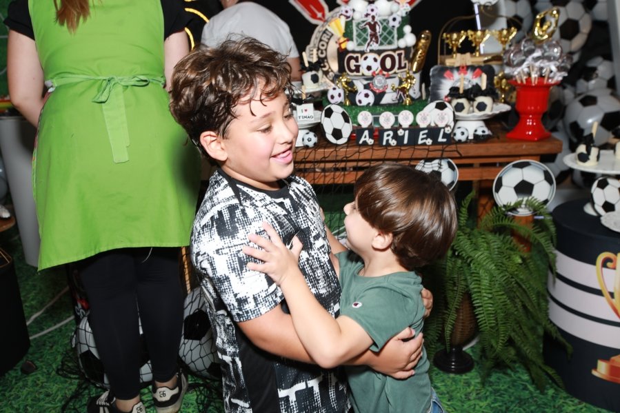 GABRIEL CELEBRA 6 ANOS COM FESTA TEMÁTICA DO SPORT CLUBE CORINTHIANS – BUFFET ALGAZARRA - Eloisa Mattos