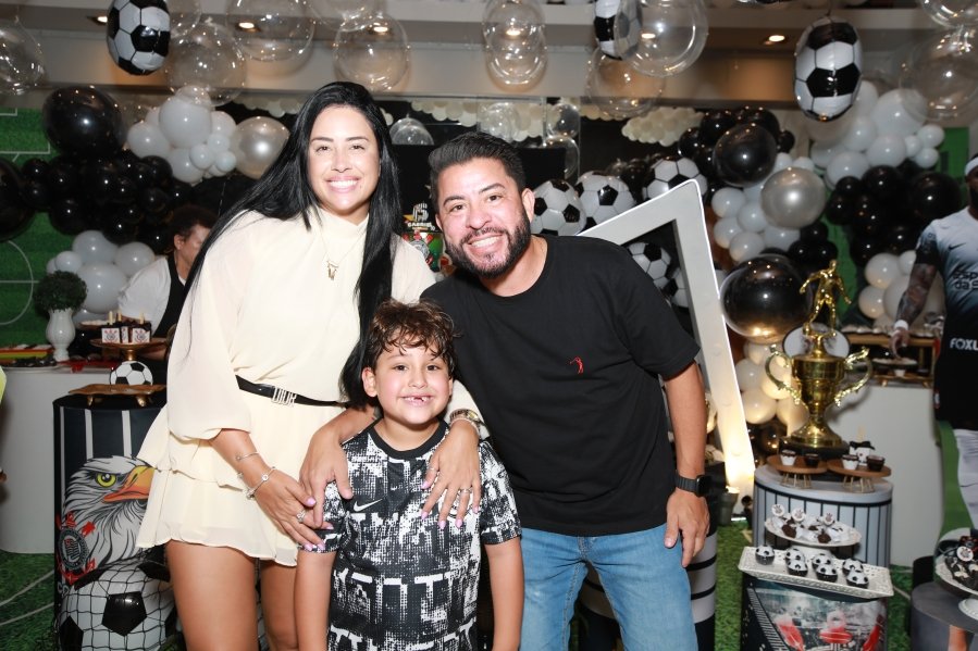 GABRIEL CELEBRA 6 ANOS COM FESTA TEMÁTICA DO SPORT CLUBE CORINTHIANS – BUFFET ALGAZARRA - Eloisa Mattos