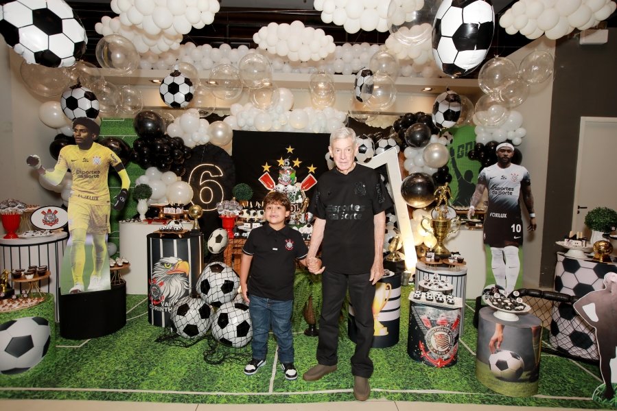 GABRIEL CELEBRA 6 ANOS COM FESTA TEMÁTICA DO SPORT CLUBE CORINTHIANS – BUFFET ALGAZARRA - Eloisa Mattos
