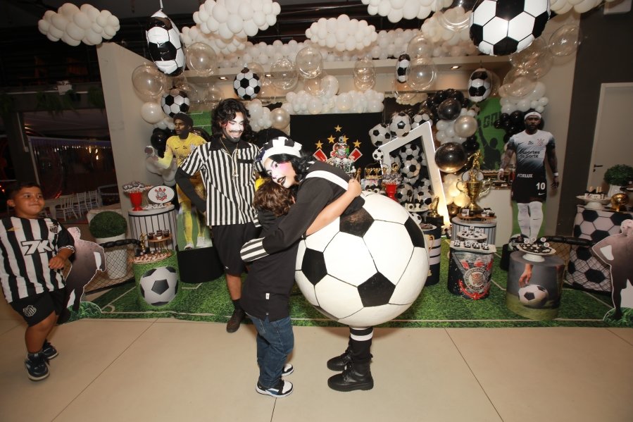 GABRIEL CELEBRA 6 ANOS COM FESTA TEMÁTICA DO SPORT CLUBE CORINTHIANS – BUFFET ALGAZARRA - Eloisa Mattos