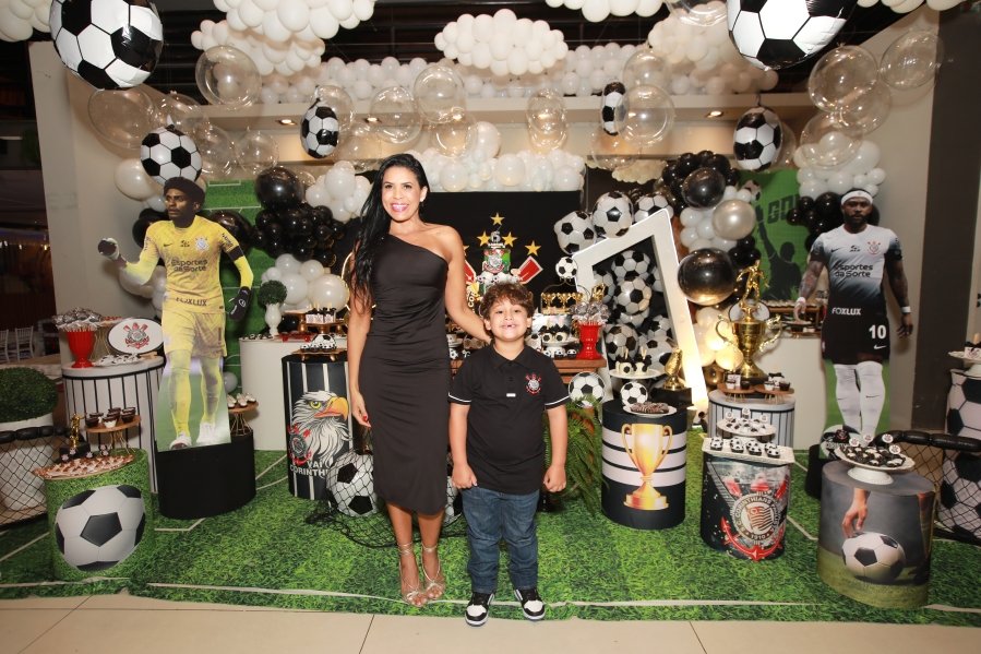 GABRIEL CELEBRA 6 ANOS COM FESTA TEMÁTICA DO SPORT CLUBE CORINTHIANS – BUFFET ALGAZARRA - Eloisa Mattos