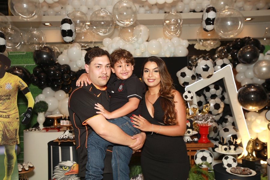GABRIEL CELEBRA 6 ANOS COM FESTA TEMÁTICA DO SPORT CLUBE CORINTHIANS – BUFFET ALGAZARRA - Eloisa Mattos
