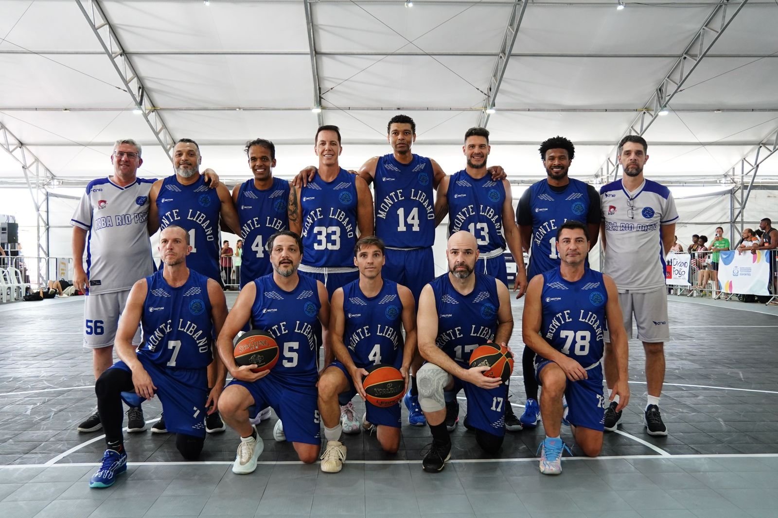 Com Leandrinho em quadra, equipe de Rio Preto conquista título invicto na Copa Sul-Sudeste de Basquete Master