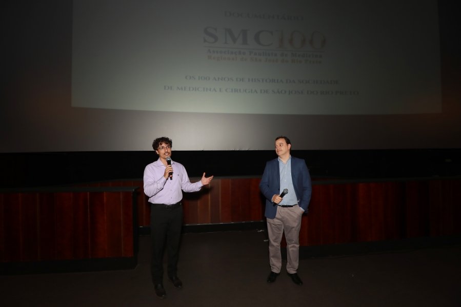 DOCUMENTÁRIO 100 ANOS – SOCIEDADE MEDICINA E CIRURGIA RIO PRETO – CINEMA RPSHOPPING - Eloisa Mattos