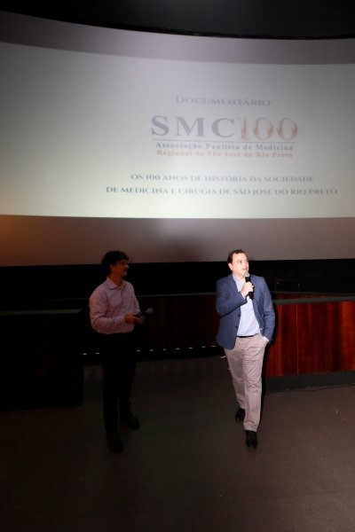 DOCUMENTÁRIO 100 ANOS – SOCIEDADE MEDICINA E CIRURGIA RIO PRETO – CINEMA RPSHOPPING - Eloisa Mattos