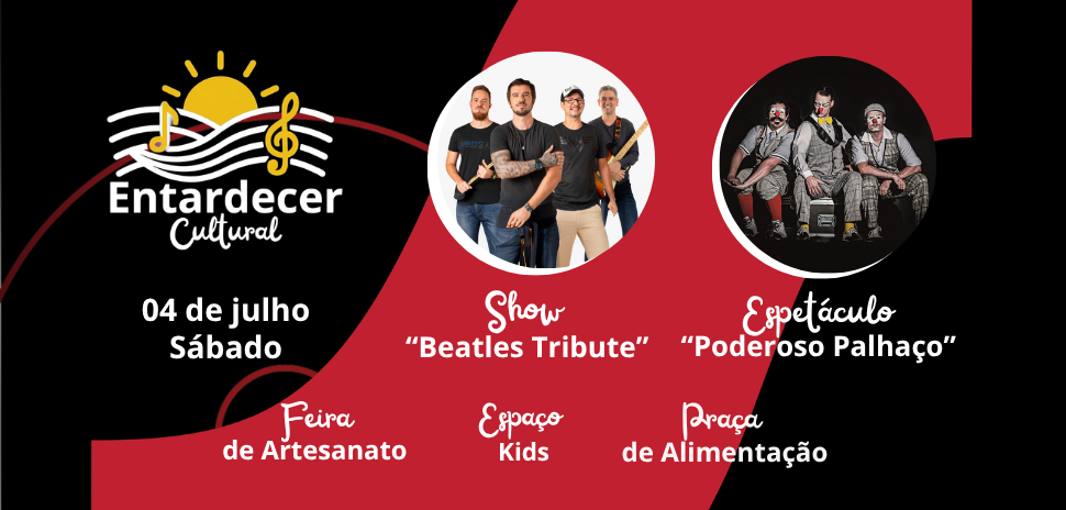 Centro Cultural Sesi Rio Preto apresenta a 1ª edição do  “Entardecer Cultural”, no sábado, 04 de julho