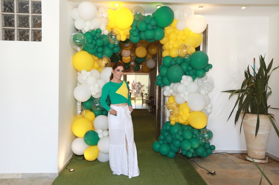 VERDE, AMARELO E MUITA ANIMAÇÃO MARCARAM A COMEMORAÇÃO DOS 66 ANOS DE LUIZ ANTÔNIO CAMPOS. - Eloisa Mattos