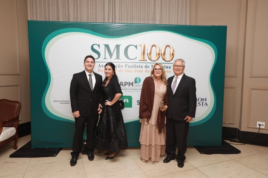 SOCIEDADE DE MEDICINA E CIRURGIA DE RIO PRETO CELEBRA 100 ANOS EM BAILE HISTÓRICO NO VILLA CONTE - Eloisa Mattos