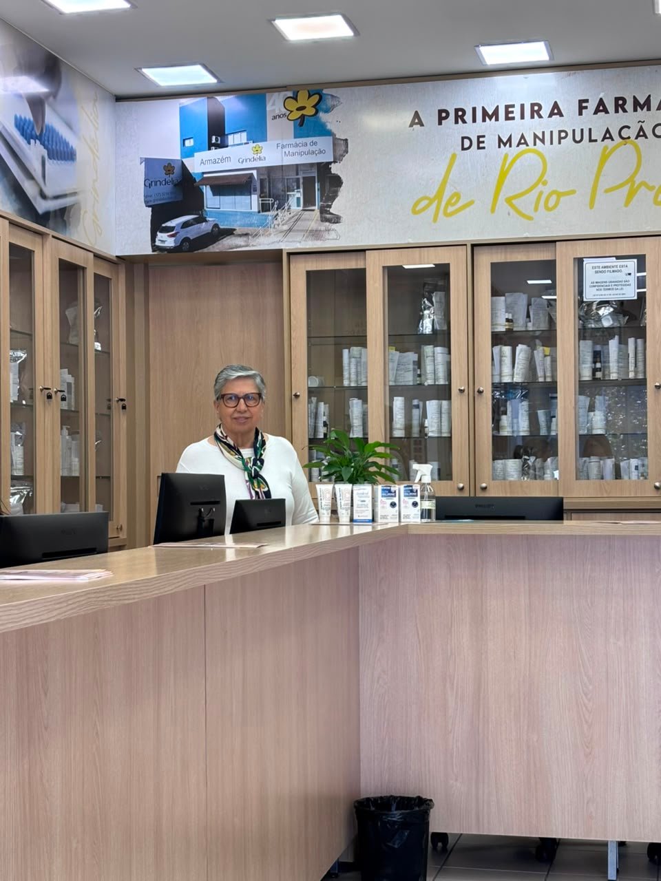 Grindélia, primeira farmácia de manipulação de Rio Preto, celebra 45 anos
