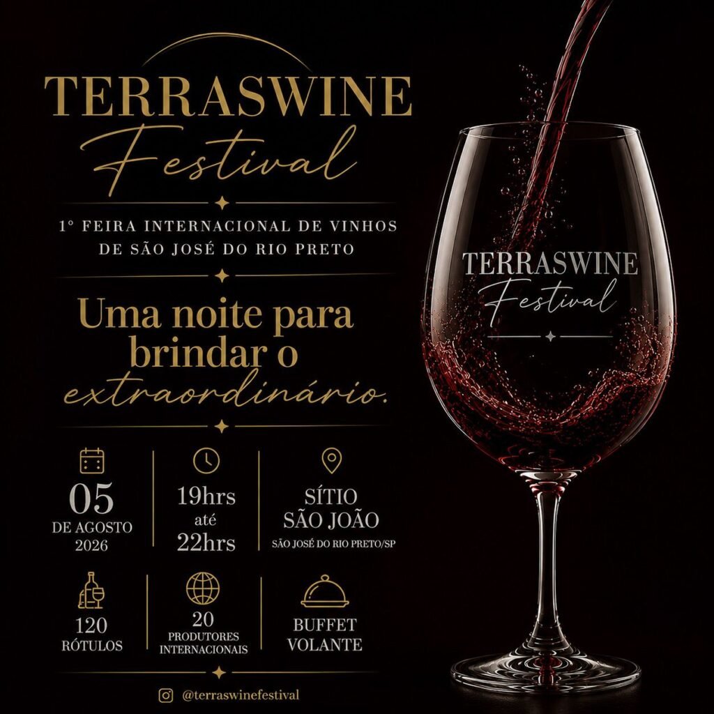 Iaiá Bistrô Recebe o Lançamento Oficial do Terras Wine Festival em São José do Rio Preto