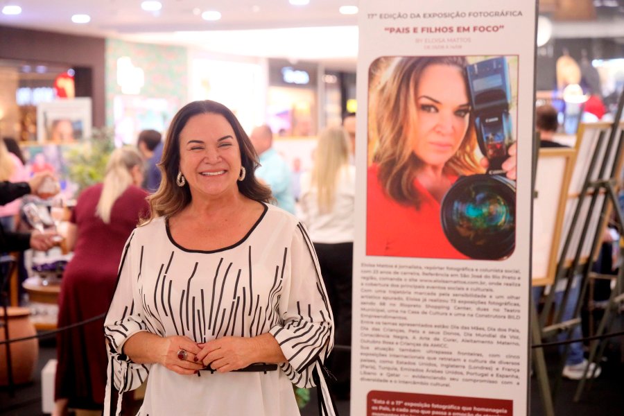 COQUETEL DE ABERTURA DA 17{ EDIÇÃO “PAIS E FILHOS EM FOCO” RIOPRETO SHOPPING - Eloisa Mattos