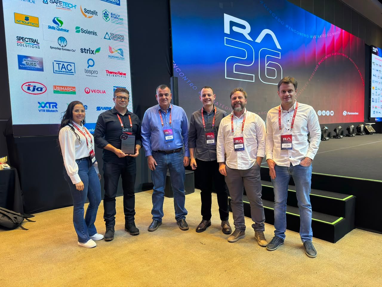 Colombo Agroindústria conquista prêmio por pioneirismo na análise da cana desfibrada