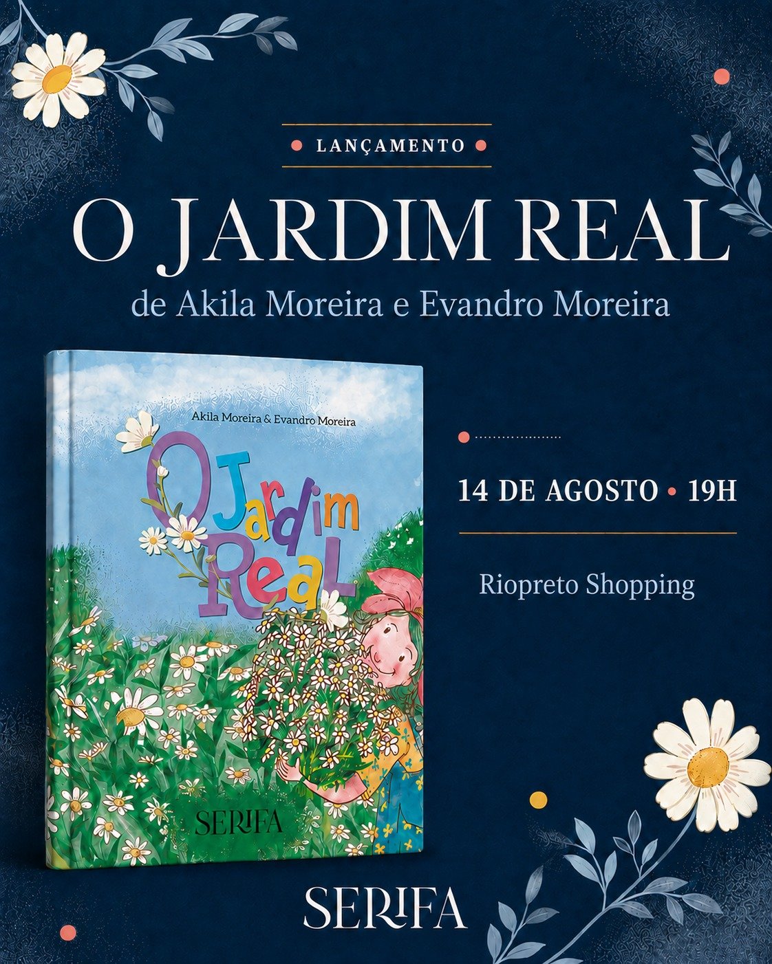 Riopreto Shopping sedia lançamento de ‘O jardim real’