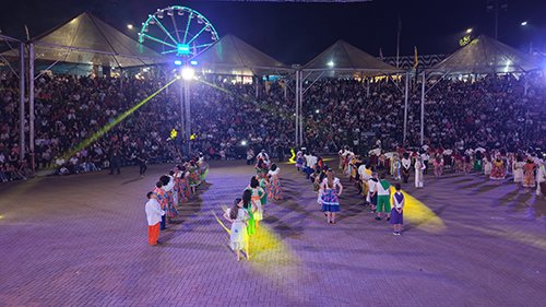 Recinto do Folclore celebra 40 anos como palco da história construída pelo FEFOL e pelo professor José Sant’anna