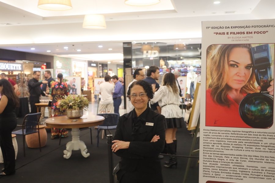 COQUETEL DE ABERTURA DA 17{ EDIÇÃO “PAIS E FILHOS EM FOCO” RIOPRETO SHOPPING - Eloisa Mattos