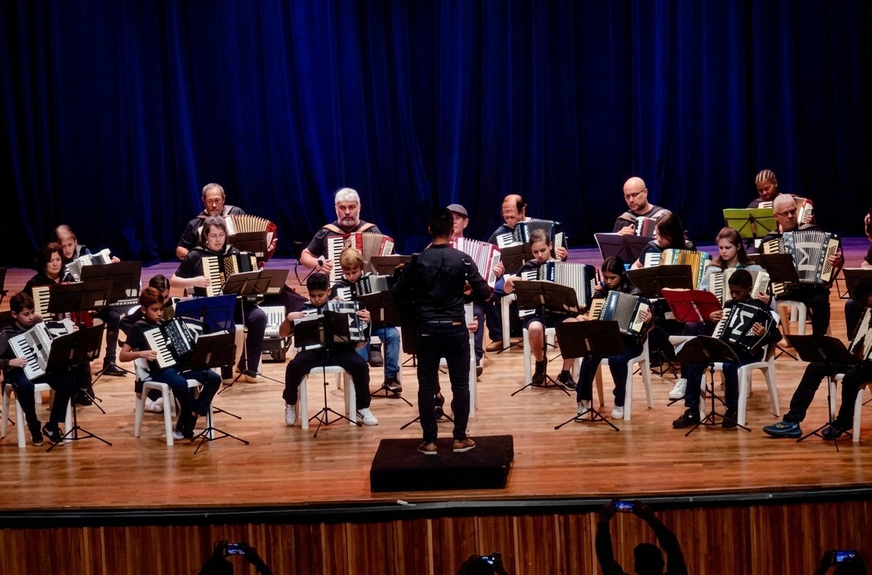 Orquestra de Sanfonas em Barretos nesta quinta, dia 10 – GRÁTIS