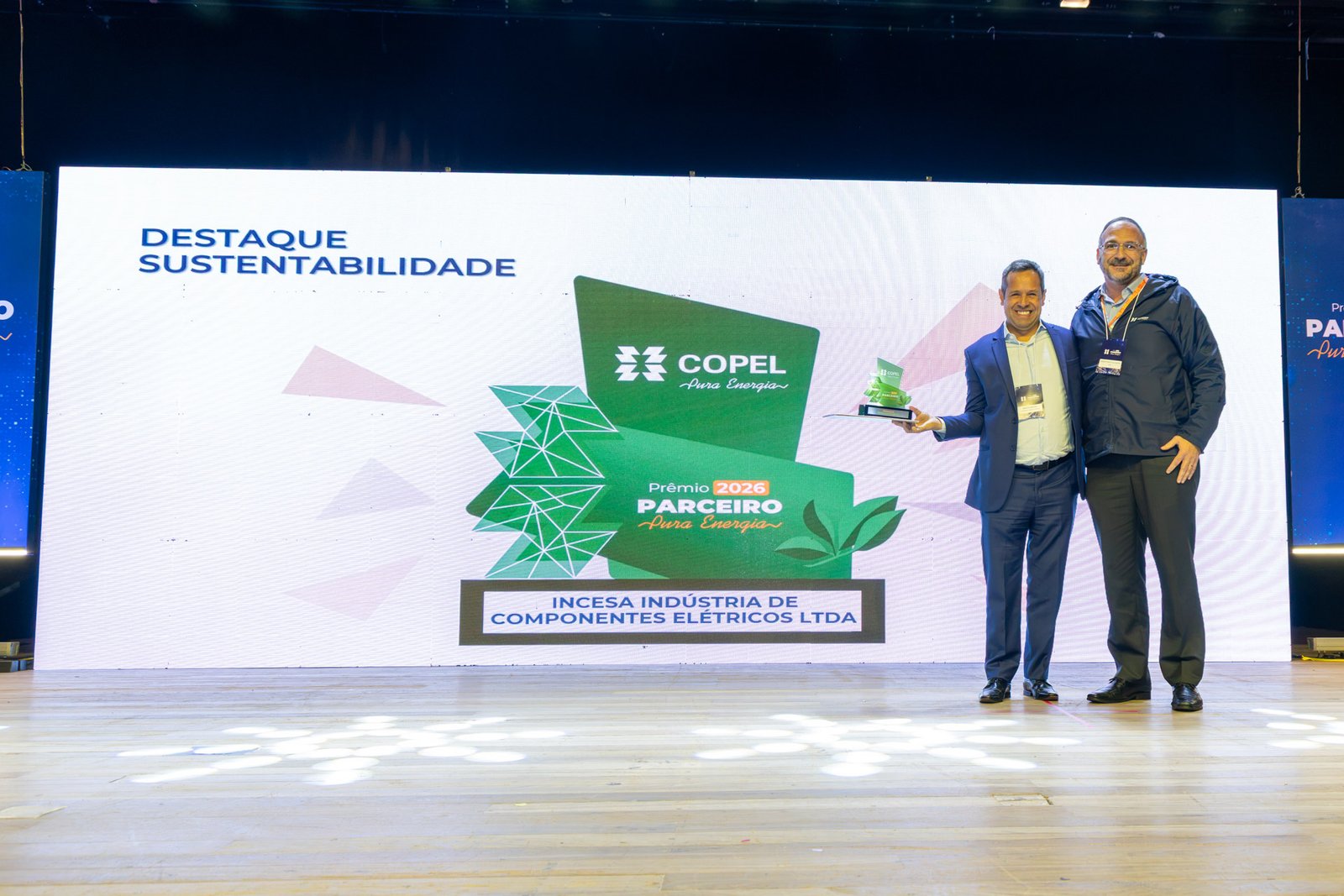 Condumax Incesa conquista Prêmio Parceiro Pura Energia 2026