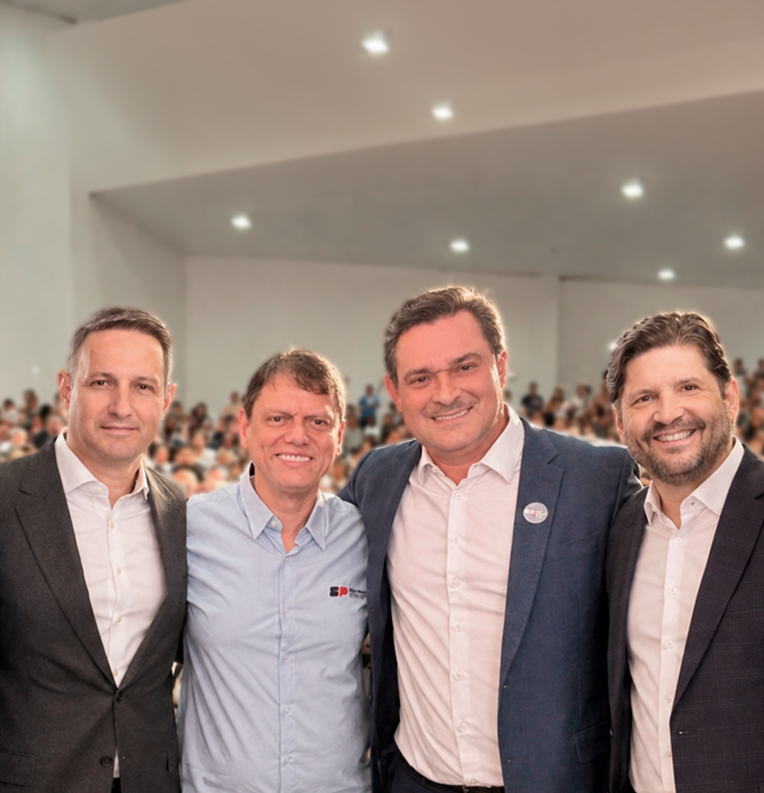 Geninho recebe Tarcísio de Freitas em Olímpia neste sábado