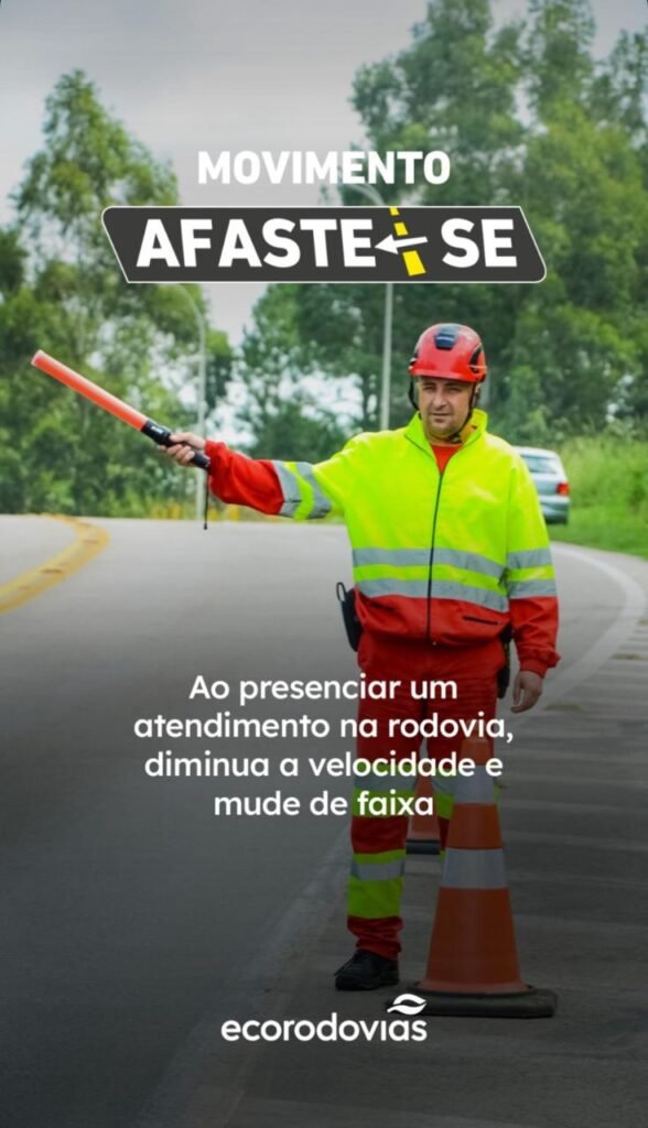 Ecovias Noroeste Paulista promove o “Dia D” do movimento “Afaste-se” na Rodovia Washington Luís