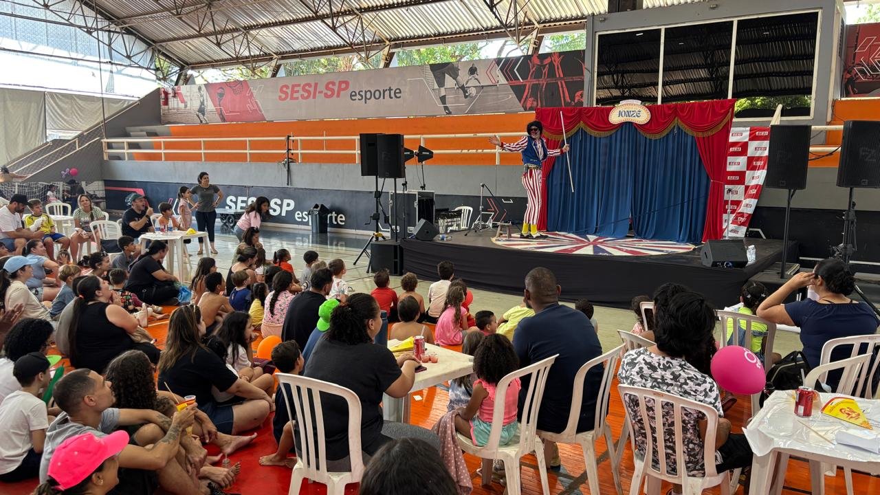 Sesi comemora Dia das Crianças no dia 17 – tudo de graça para população