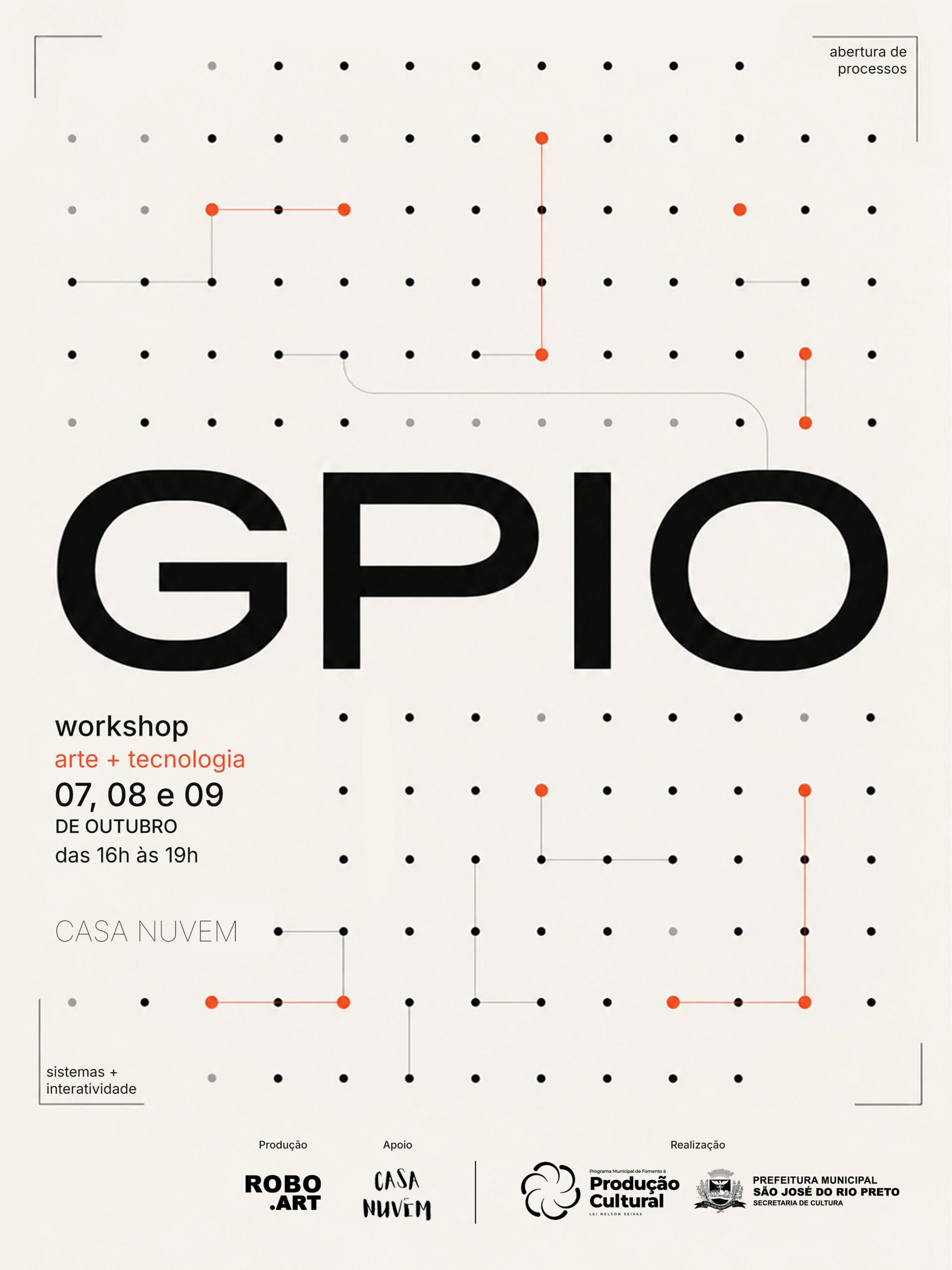 Com mostra interativa, projeto GPIO une arte e tecnologia na Casa Nuvem